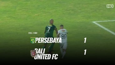 Persebaya vs Bali United 1-1, Persebaya ke Posisi 5. Ini Videonya