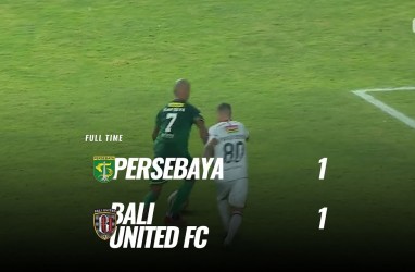 Persebaya vs Bali United 1-1, Persebaya ke Posisi 5. Ini Videonya