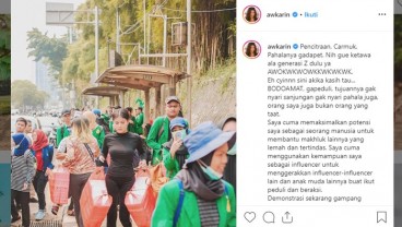 Awkarin dan K-Popers Ternyata Top Influencer Demo Mahasiswa Tolak RKUHP