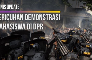 Kericuhan Demonstrasi Mahasiswa di DPR