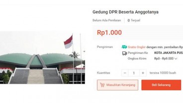 PERISAKAN : Ups! Gedung DPR dan Anggotanya Dijual Murah di Toko Online