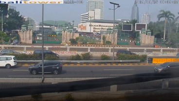 Kondisi Tol Di Sekitar Gedung MPR/DPR Sudah Normal, Cek CCTV Ini