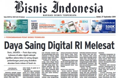 KABAR PASAR 27 SEPTEMBER: Daya Saing Digital RI Melesat, Harapan Baru dari Jokowi