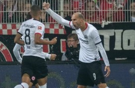 Hasil Bundesliga, Frankfurt Bawa Pulang 3 Poin dari Berlin