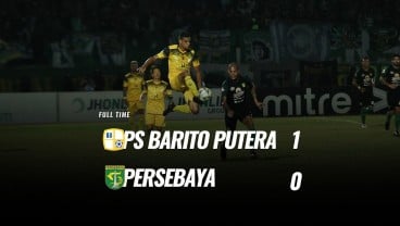 Barito Putera Tekuk Persebaya 1-0, tapi masih di Zona Degradasi. Ini videonya