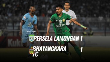 Persela vs Bhayangkara FC 1-1, Alex Dos Santos Eksekusi Penalti. Live Sekarang