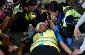 Jurnalis Indonesia Tertembak Peluru Karet di Hong Kong Dalam Kondisi Stabil