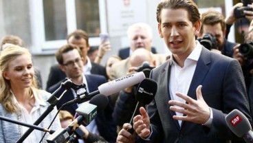 Menangkan Pemilu Austria, Kurz akan Kembali Berkuasa