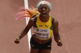 Sprinter Jamaika Shelly-Ann Fraser-Pryce Juara Dunia 4 Kali
