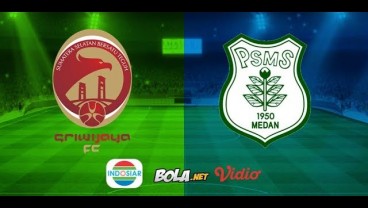 Sriwjaya FC Takluk 1-2 dari PSMS, tapi Aman di 4 Besar. Live Sekarang