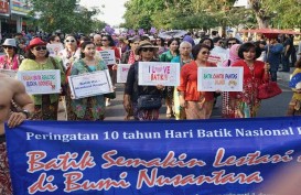 Jokowi Hadiri Puncak Peringatan Hari Batik Nasional 2019 di Boyolali