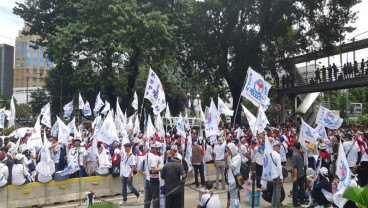 KSPI : Puluhan Ribu Buruh Akan Berunjuk Rasa di Depan Gedung DPR/MPR
