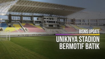 Bermotif Batik, Begini Tampilan Baru Stadion Manahan