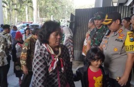 Pengungsi asal Wamena tiba di Malang