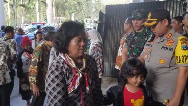 Pengungsi asal Wamena tiba di Malang