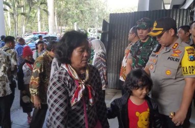 Pengungsi asal Wamena tiba di Malang