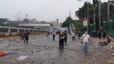 Lebih Kurang Seminggu Ditutup, Jalan Gatot Subroto Dibuka Kembali