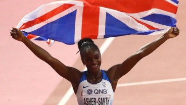 Dina Asher-Smith Terbaik Nomor Lari 200 Meter Putri di Kejuaraan Dunia