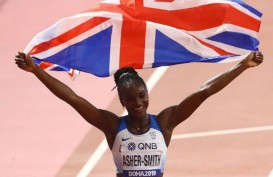 Dina Asher-Smith Terbaik Nomor Lari 200 Meter Putri di Kejuaraan Dunia
