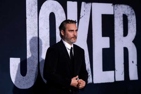 Joaquin Phoenix menghadiri premiere film Joker di Los Angeles, AS. Sumber: Reuters 