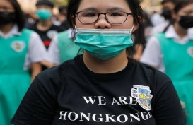 Unjuk Rasa Tak Boleh Pakai Masker, Saham Hong Kong Turun