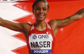 Pelari Bahrain Salwa Eid Naser Juara Dunia 400 Meter