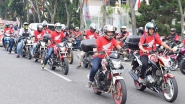 Ribuan Bikers Ikuti Honda Bikers Day Sumatra di Pekanbaru