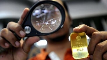 Harga Emas Antam Hari Ini Turun