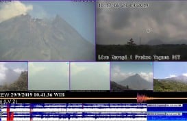 Erupsi Gunung Merapi Berhenti