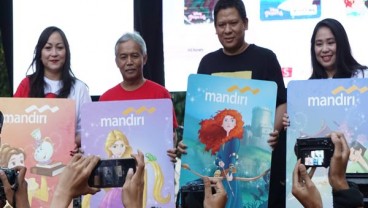 Bank Mandiri Rilis Kartu E-Money Edisi Disney’s Princess