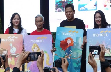 Bank Mandiri Rilis Kartu E-Money Edisi Disney’s Princess