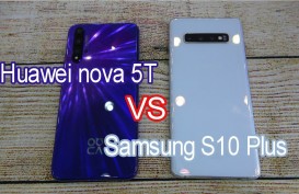 Huawei nova 5T Rp7 Jutaan vs Samsung Galaxy S10 Plus