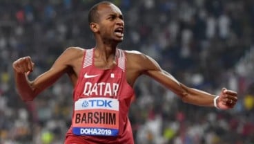 Mutaz Barshim Pertahankan Gelar Juara Dunia Lompat Tinggi