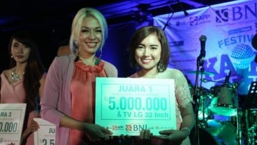 Ariandono dan Paula Juara Festival Karaoke BUMN, Korporasi dan Media 2019