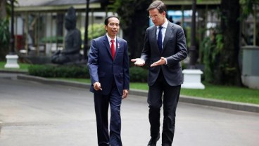 Jokowi Terima Perdana Menteri Belanda Mark Rutte di Istana Bogor   