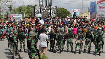 Antisipasi Kerusuhan Susulan, 6.000 Personil TNI-Polri di Papua Disiagakan