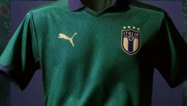 Seragam Baru Timnas Italia Warna Hijau, dari Puma