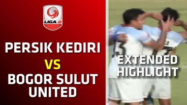 Persik Kalah 1-2 dari Sulut United, tapi masih Bertengger di Puncak. Ini Videonya