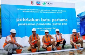 Chevron Bangun Pustu Plus Pertama di Sulawesi Tengah