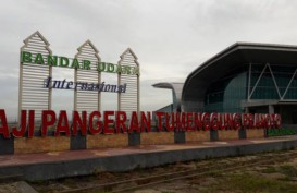 Bandara APT Pranoto Kembali Normal Setelah Ditutup