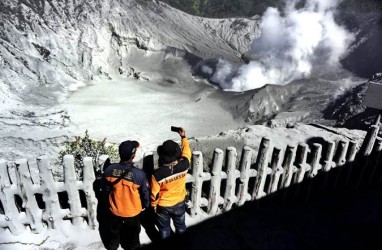 PVMBG Bakal Evaluasi Status Gunung Tangkuban Parahu