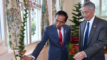 Jokowi Temui Lee Hsien Loong, Indonesia-Singapura Sepakat Tingkatkan Kerja Sama 