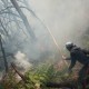 Kebakaran di Kawah Putih Mulai Padam, Api Pindah ke Pasir Jambu