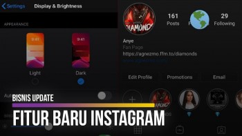 Instagram Sudah Bisa Dark Mode