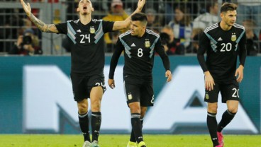 Tanpa Messi & Aguero, Argentina Imbangi Jerman Skor 2 - 2