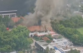 Wisma Indonesia di Bangkok Kebakaran. Ini Videonya