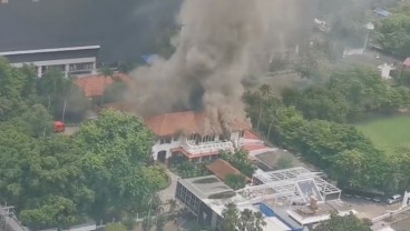 Wisma Indonesia di Bangkok Kebakaran. Ini Videonya