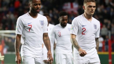 Hasil Kualifikasi Euro 2020 : Inggris Tumbang di Cheska, Kekalahan Pertama dalam 10 Tahun