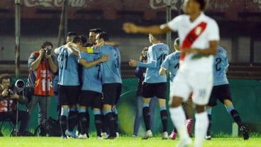 Tanpa Cavani & Suarez, Uruguay Tundukkan Peru