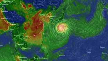 Topan Hagibis Tinggalkan Daratan Jepang. Tak Berdampak ke Indonesia